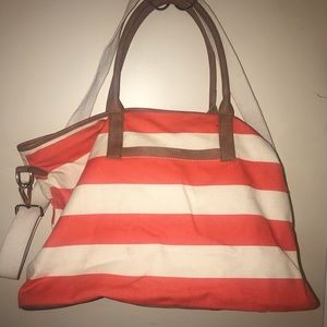 Merona weekender style canvas bag